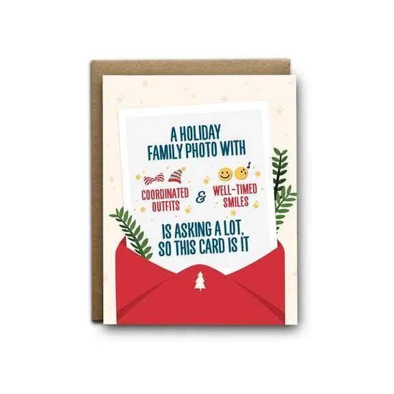 A Holiday Family Photo | Greeting Card