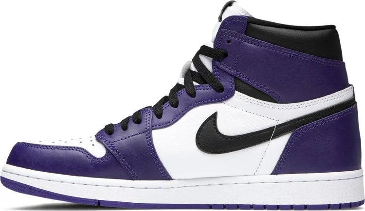 Air Jordan 1 Retro High OG Court Purple 2.0 Sneakers, Purple