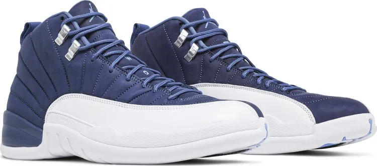 Air Jordan 12 Retro Indigo Sneakers, Blue