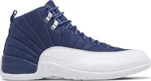 Air Jordan 12 Retro Indigo Sneakers, Blue