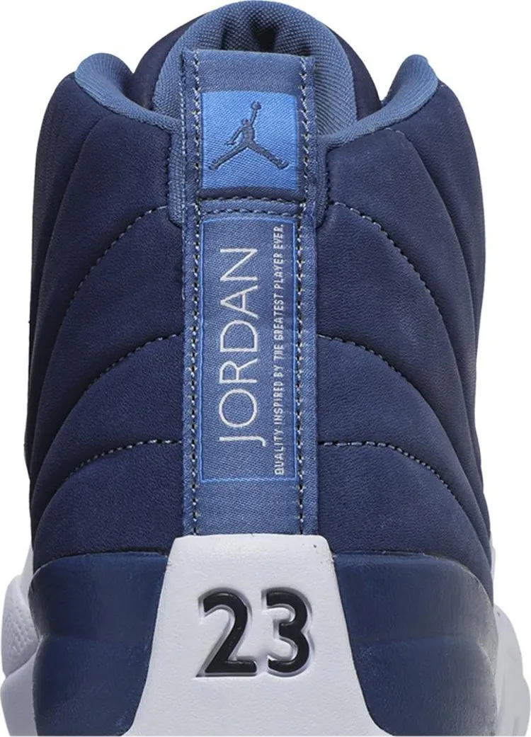 Air Jordan 12 Retro Indigo Sneakers, Blue