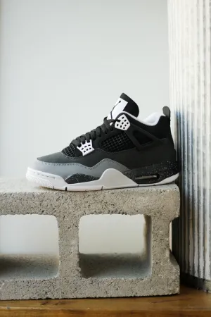 AIR JORDAN 4 RETRO (GS) "BLACK/ANTHRACITE"