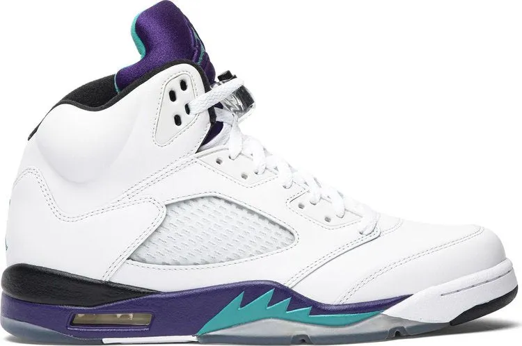 Air Jordan 5 Retro Grape 2013, white