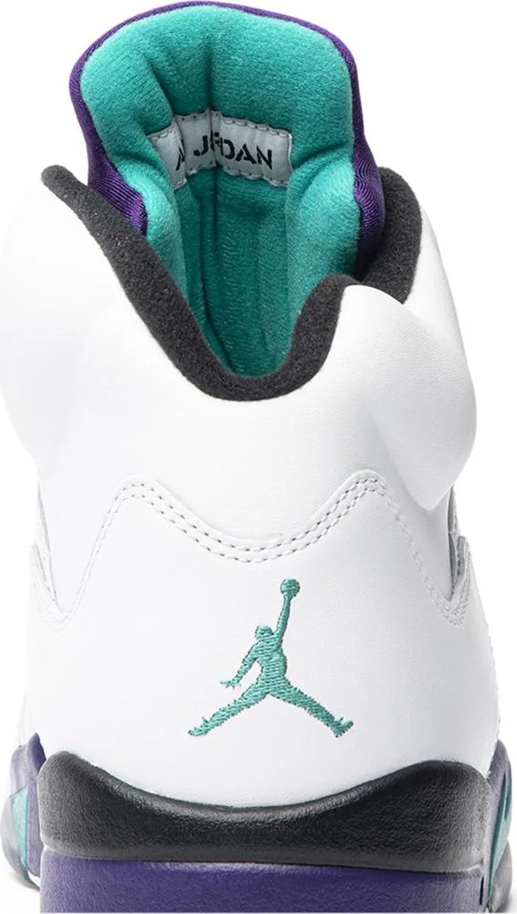 Air Jordan 5 Retro Grape 2013, white