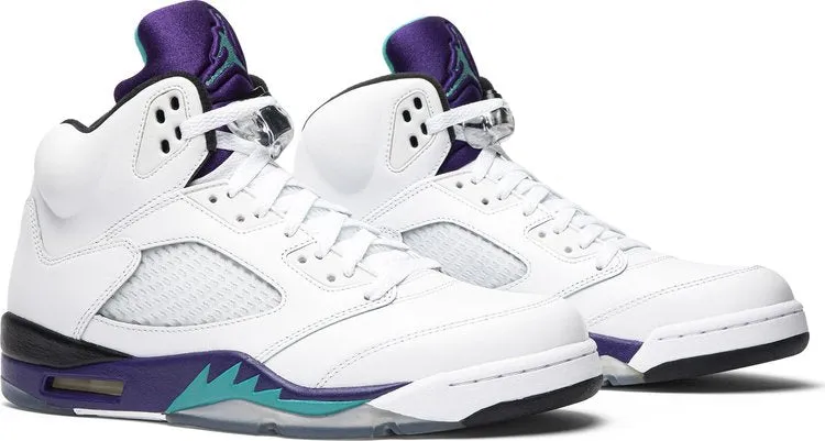 Air Jordan 5 Retro Grape 2013, white