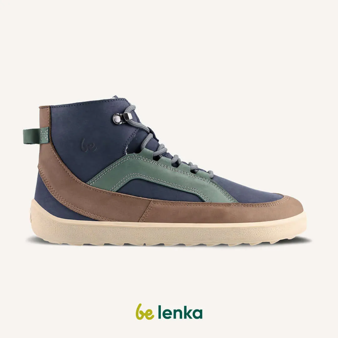 Barefoot Boots Be Lenka York - Navy, Brown & Beige