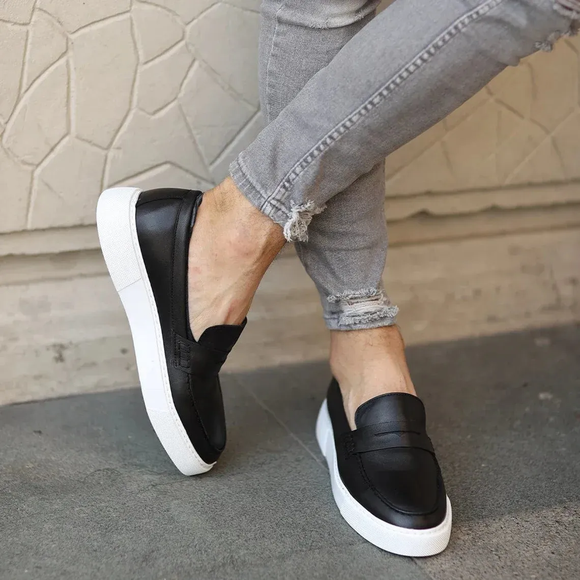 Casual slip loafers