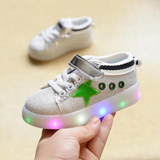 Colorful Toddler Lighted Shoes