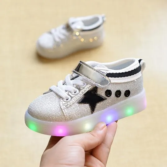 Colorful Toddler Lighted Shoes