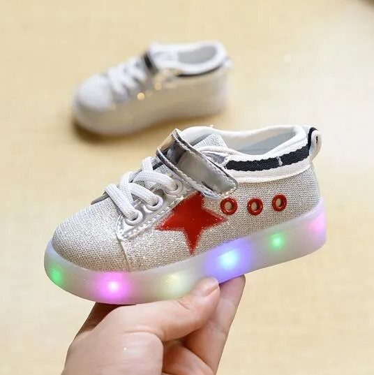 Colorful Toddler Lighted Shoes