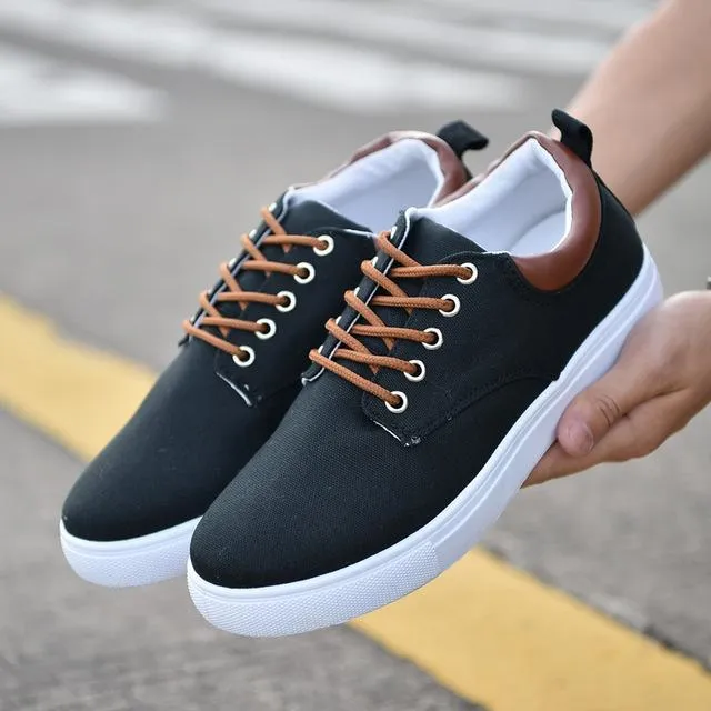 Comfortable Casual  Mens Canvas Shoes