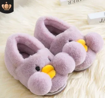 Cute Winter Cartoon Cotton Shoes for Boys & Girls