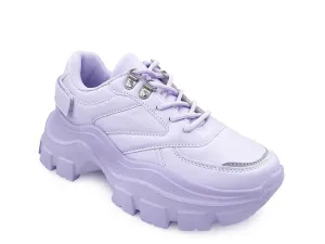 Damian BERNESS platform sneakers, lavender