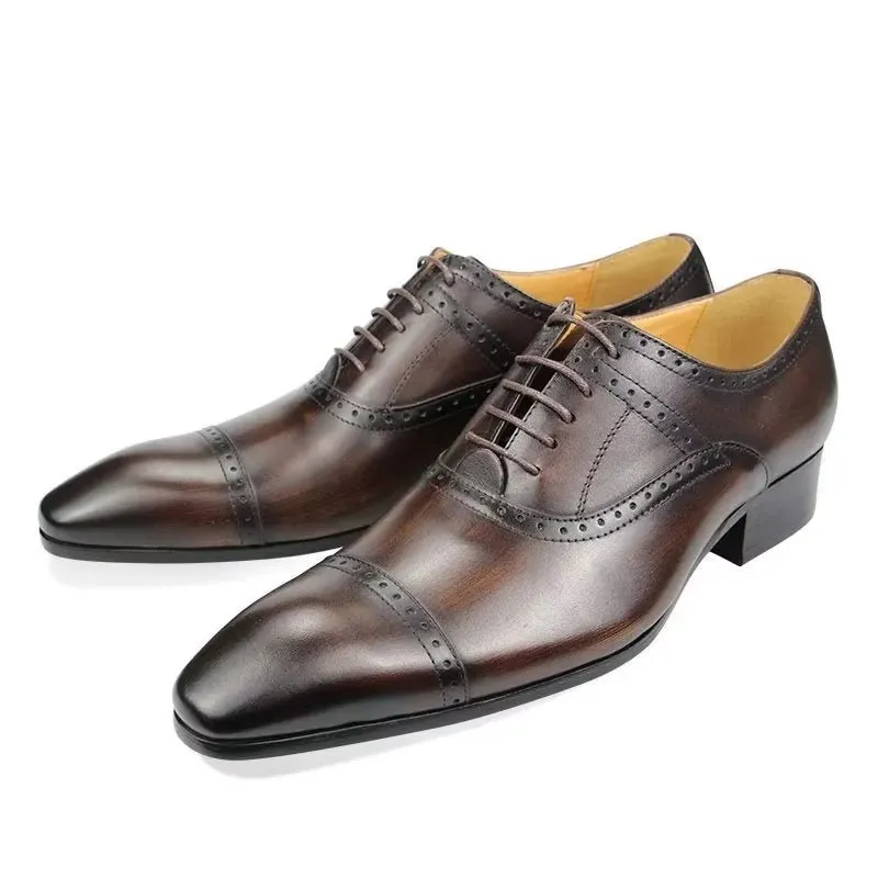 Deluxe Oxford LavishNuptial Brogues