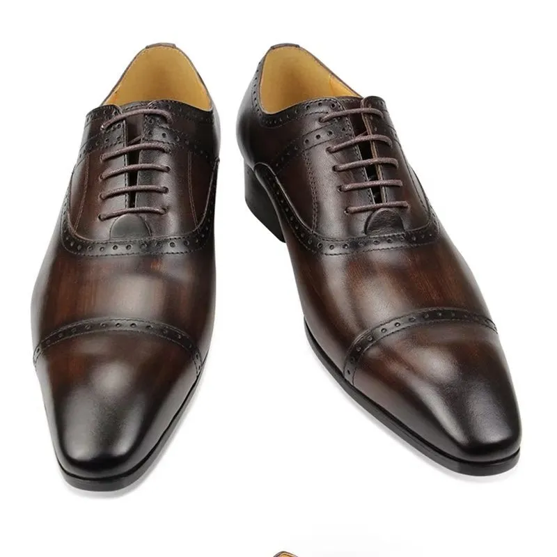 Deluxe Oxford LavishNuptial Brogues