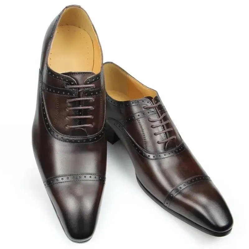 Deluxe Oxford LavishNuptial Brogues