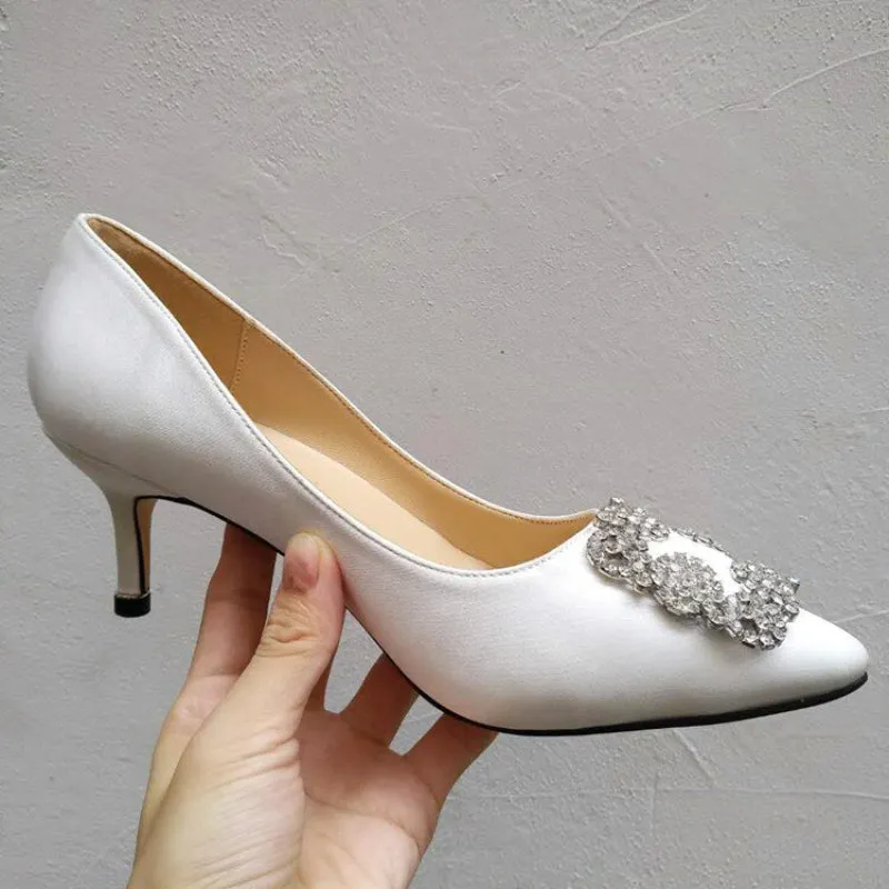 Elegant Rhinestones High Heel Shoes for Women