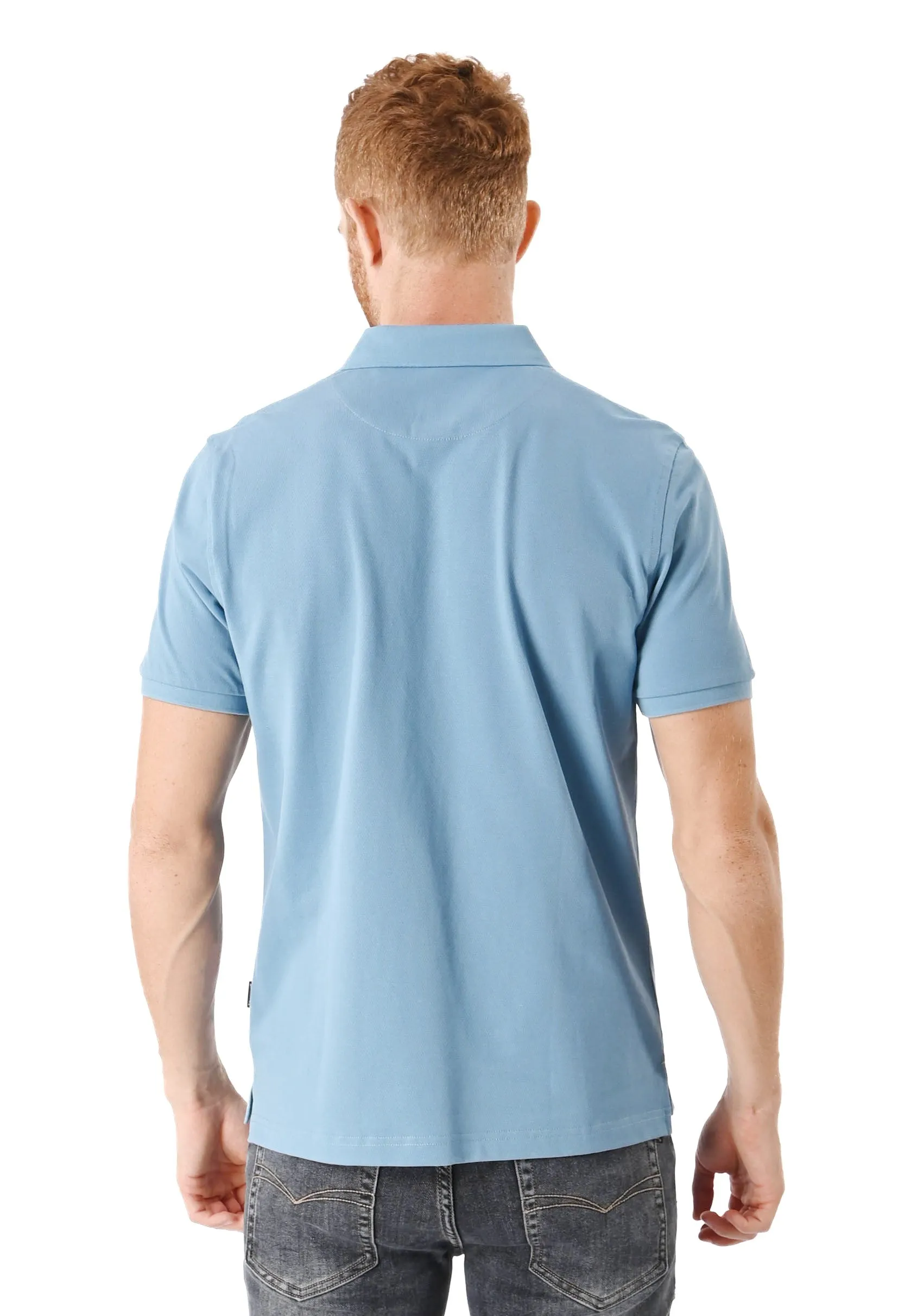 EXHAUST Mens Polo T-Shirt [Slim Fit] 1473