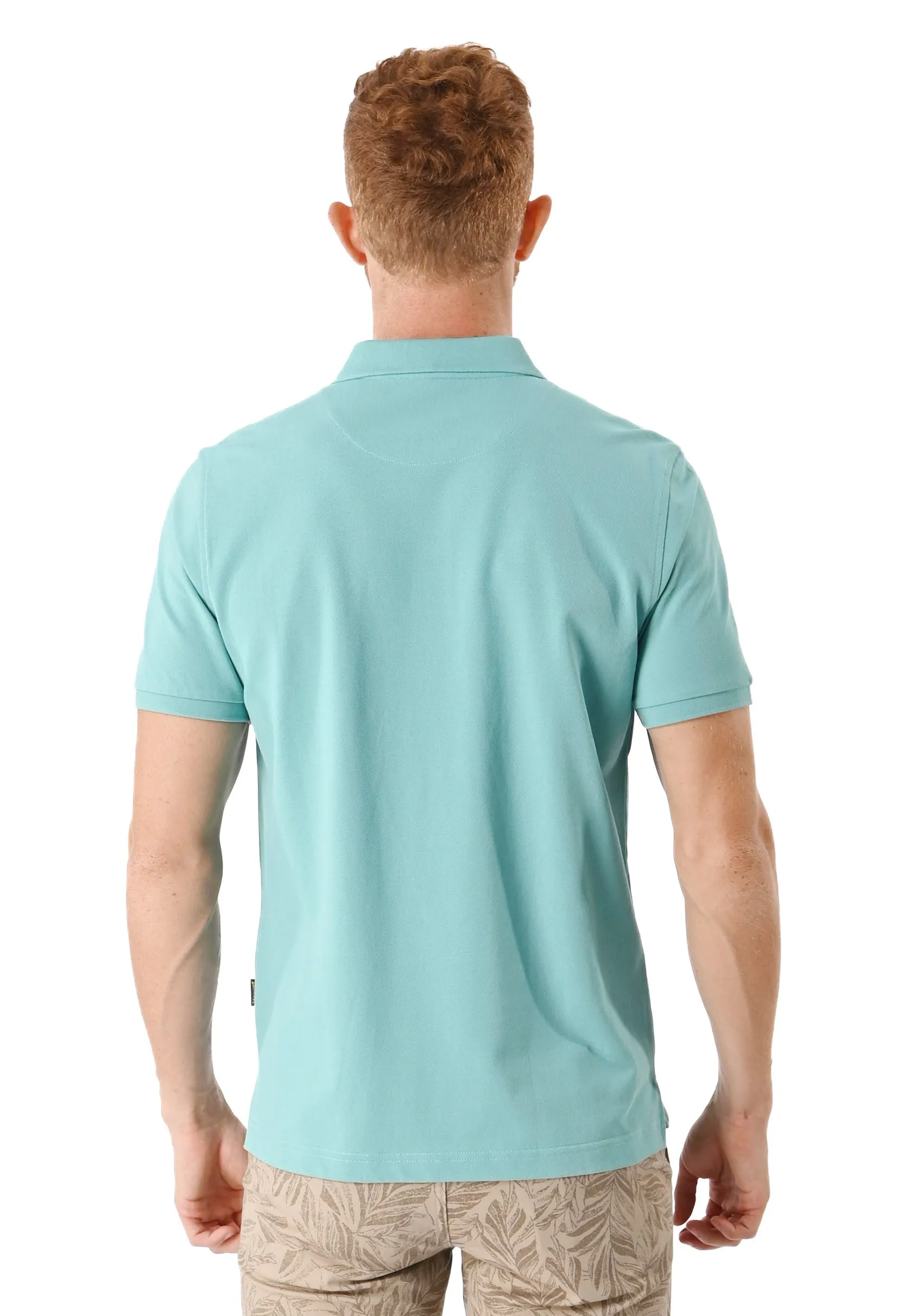 EXHAUST Mens Polo T-Shirt [Slim Fit] 1473