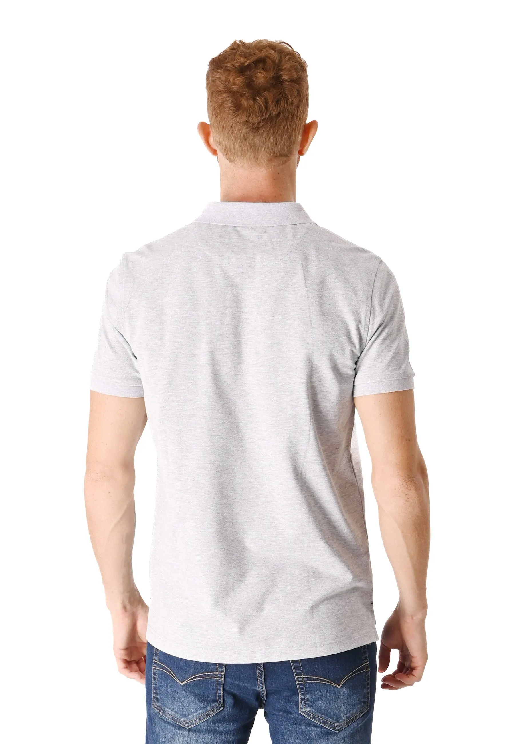 EXHAUST Mens Polo T-Shirt [Slim Fit] 1473