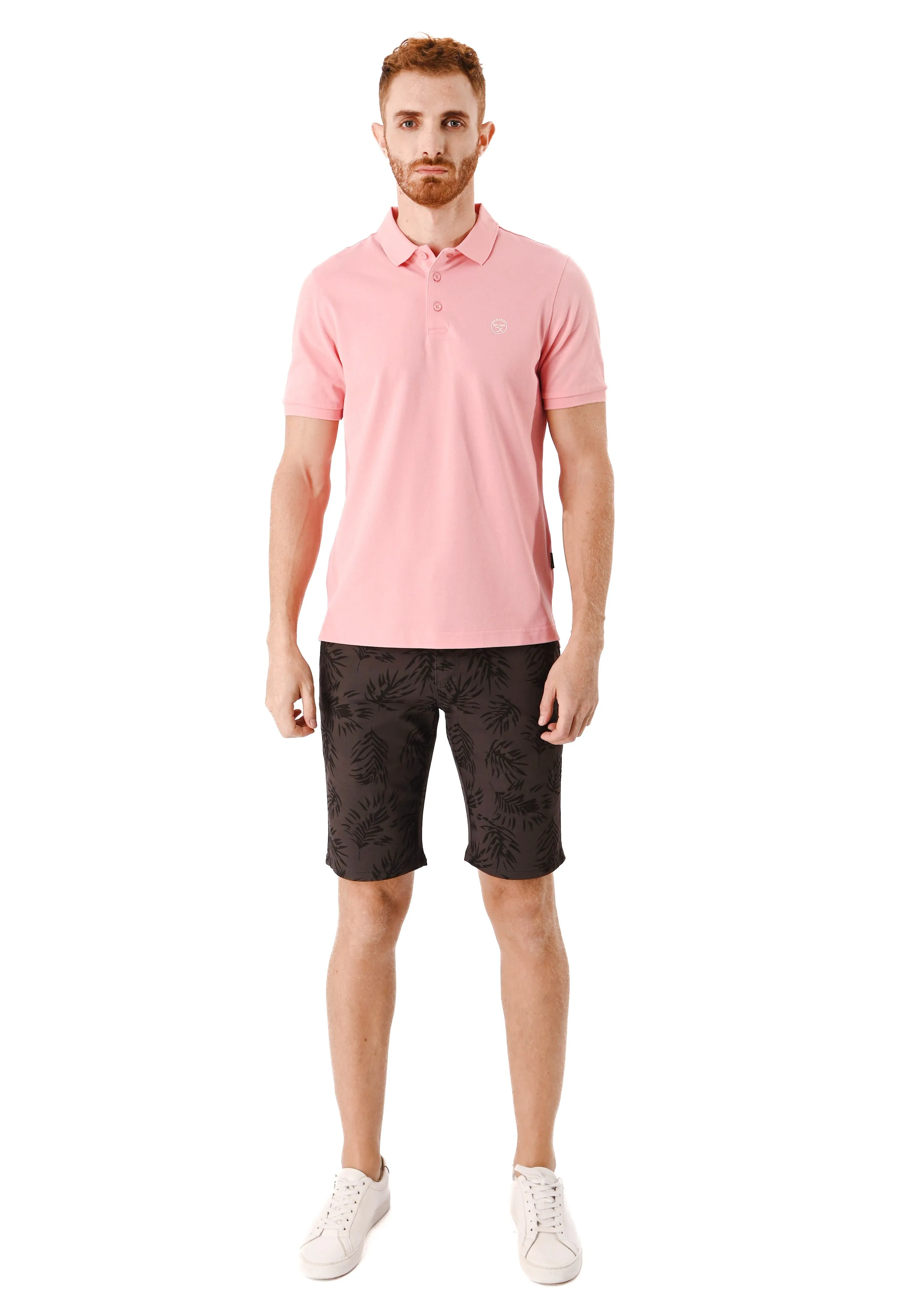 EXHAUST Mens Polo T-Shirt [Slim Fit] 1473