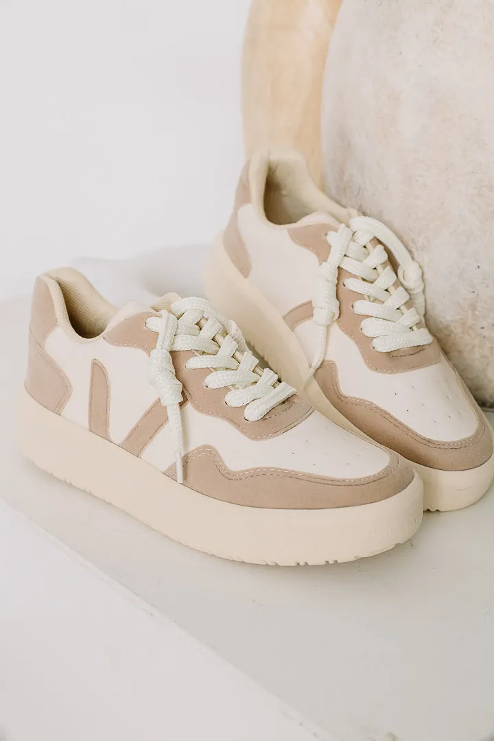 Ivy Sneakers | Taupe