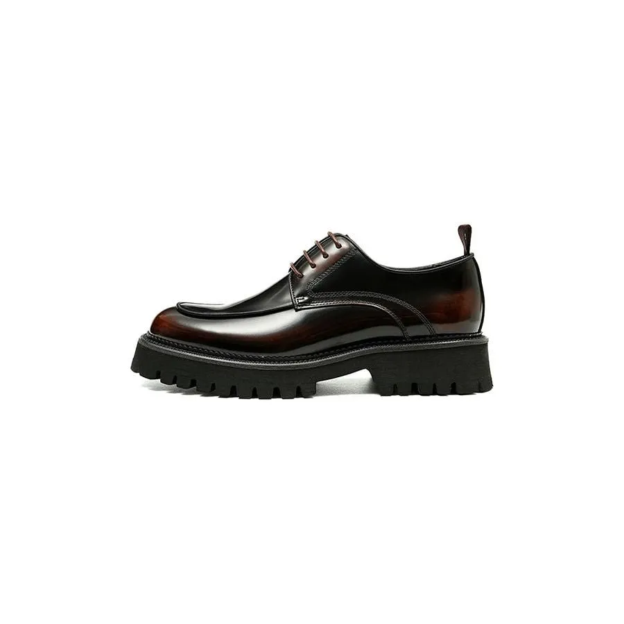 LeatherLux Classy Oxford Dress Shoes