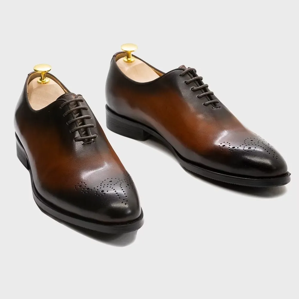 LuxeLace Exquisite Leather Formal Shoes