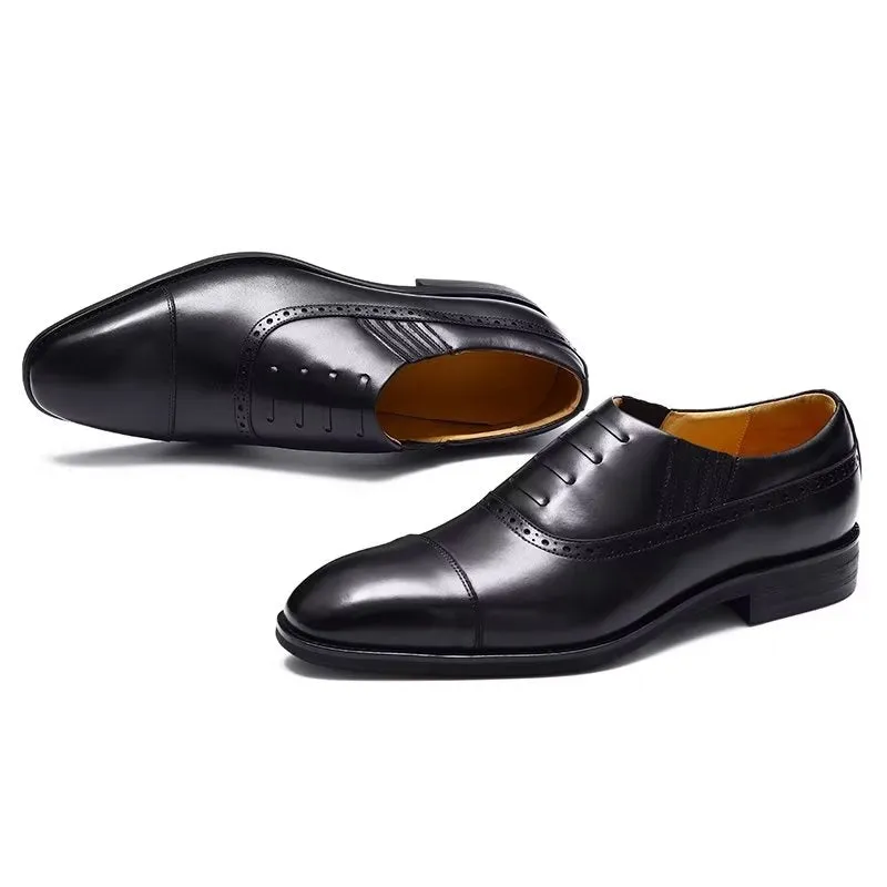 Luxury Leather Slip-on Dress Shoes