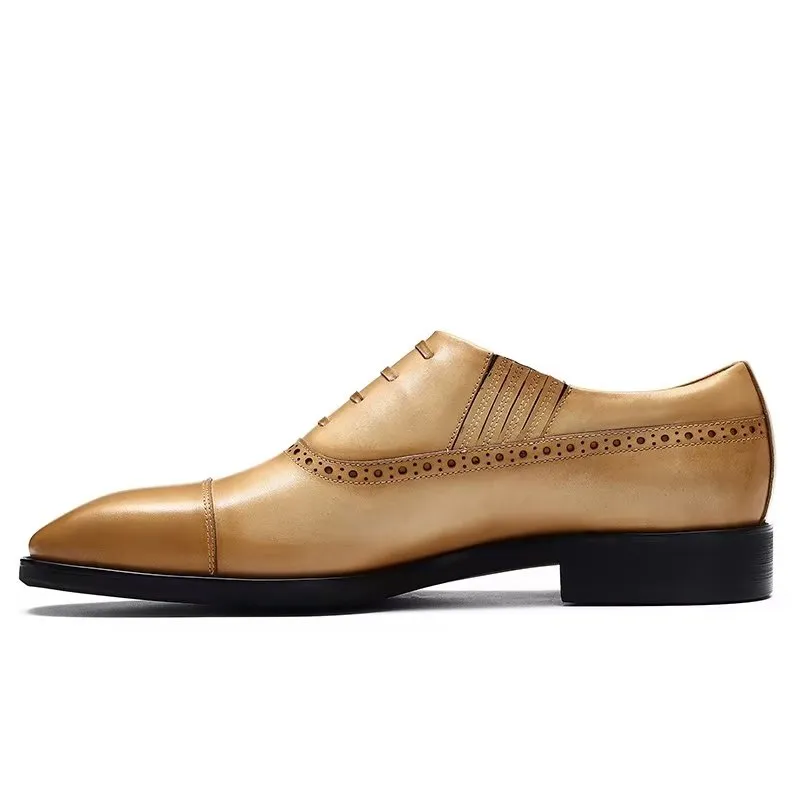 Luxury Leather Slip-on Dress Shoes