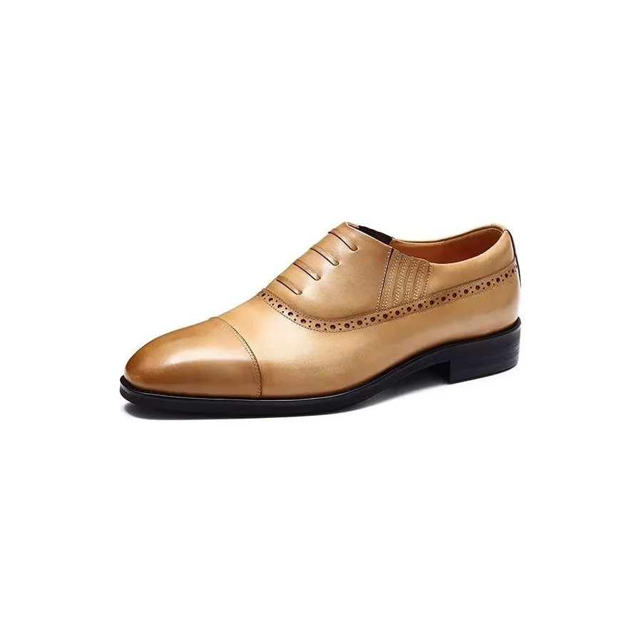 Luxury Leather Slip-on Dress Shoes