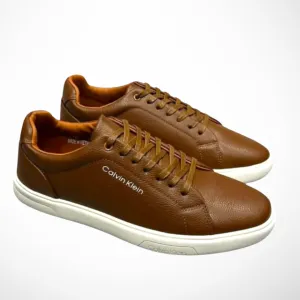 Men CK Flat Sneaker (Brown)