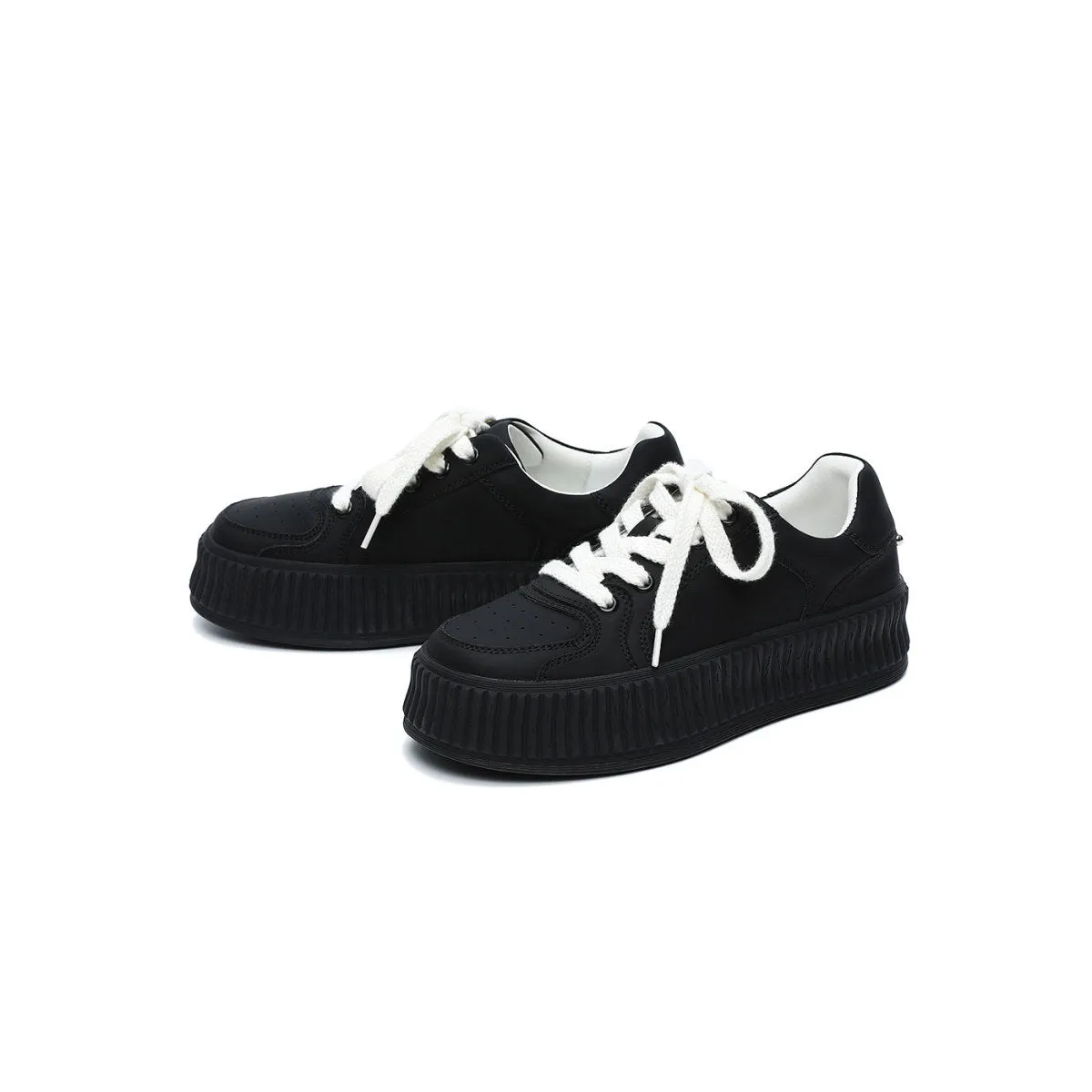 Minimalistic Platform Sneakers