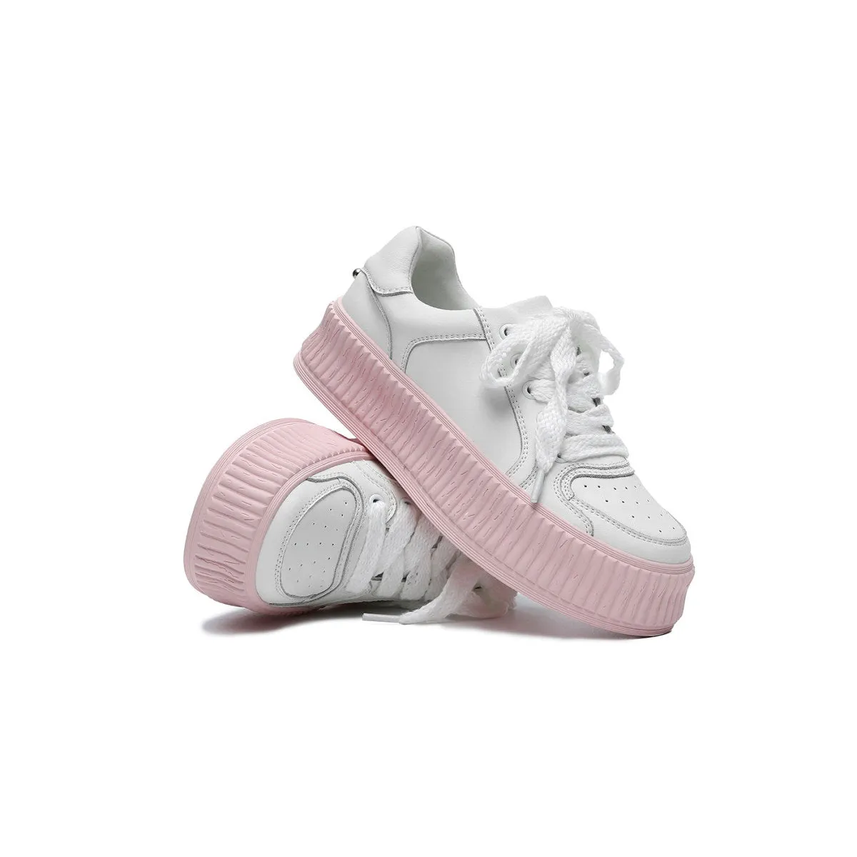 Minimalistic Platform Sneakers