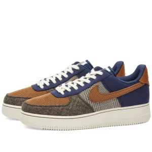 Nike Air Force 1 '07 Premium Midnight Navy & Ale Brown