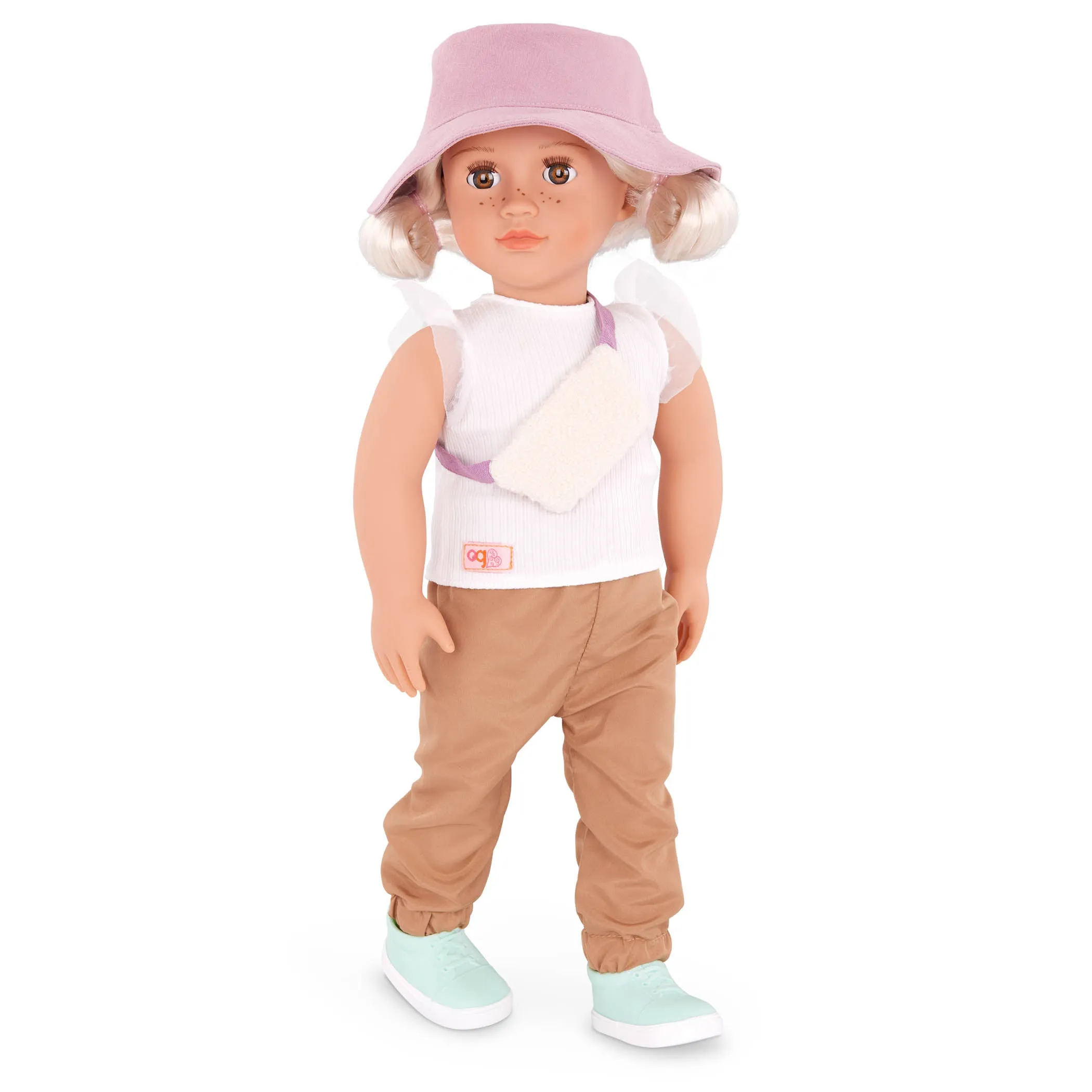 Our Generation Bucket Hat & Cargo Pants Outfit