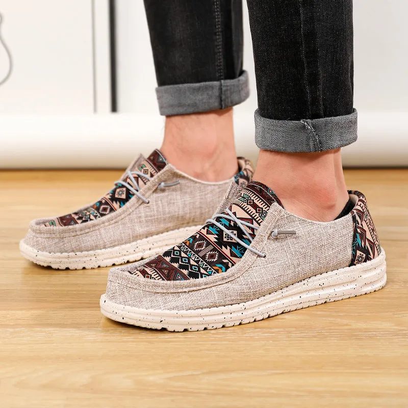 Owlkay Lightweight Fashion Flat-bottomed Casual Shoes