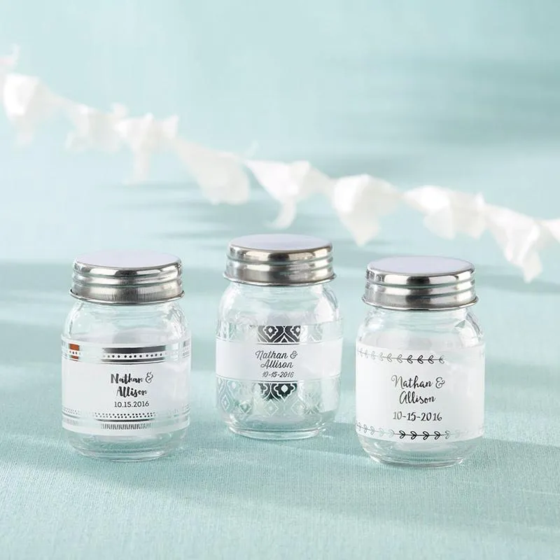 Personalized Mini Mason Jar - Tutu Cute (Set of 12)