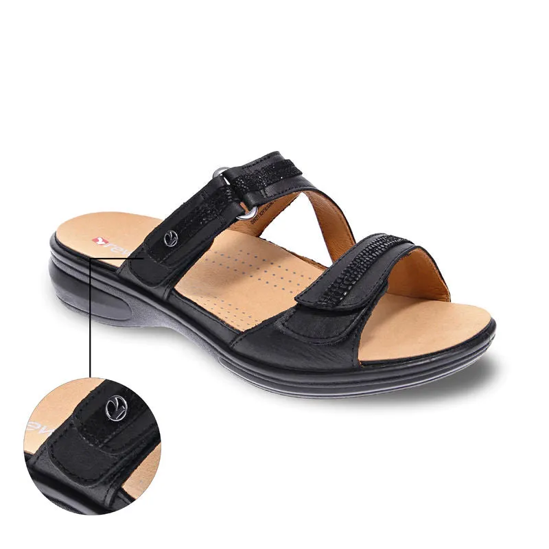 Rio Onyx -  Revere Comfort Shoes at Brandys Shoes