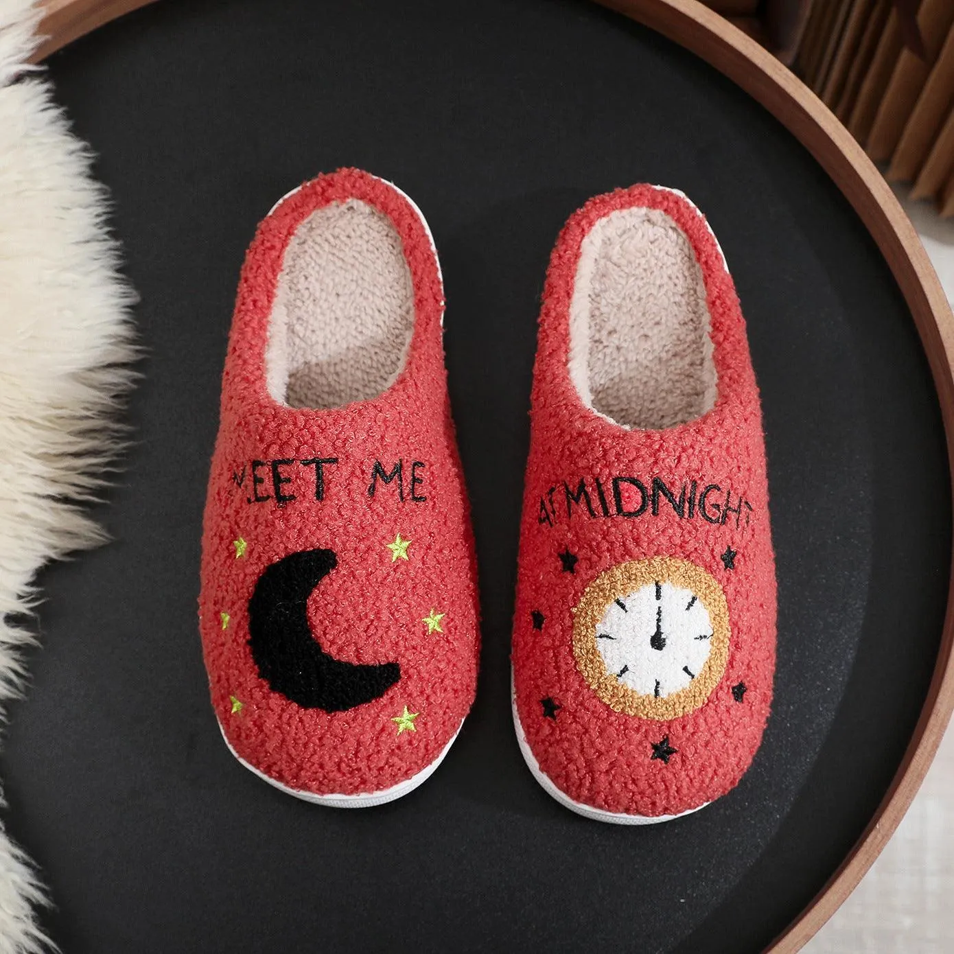 Winter Cute Cartoon Cotton Slippers