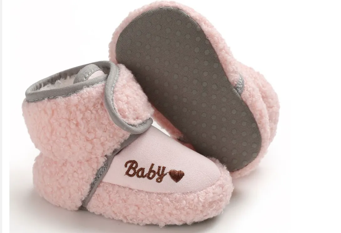 Winter Warm Soft Sole Cotton Cute Kids Shoes