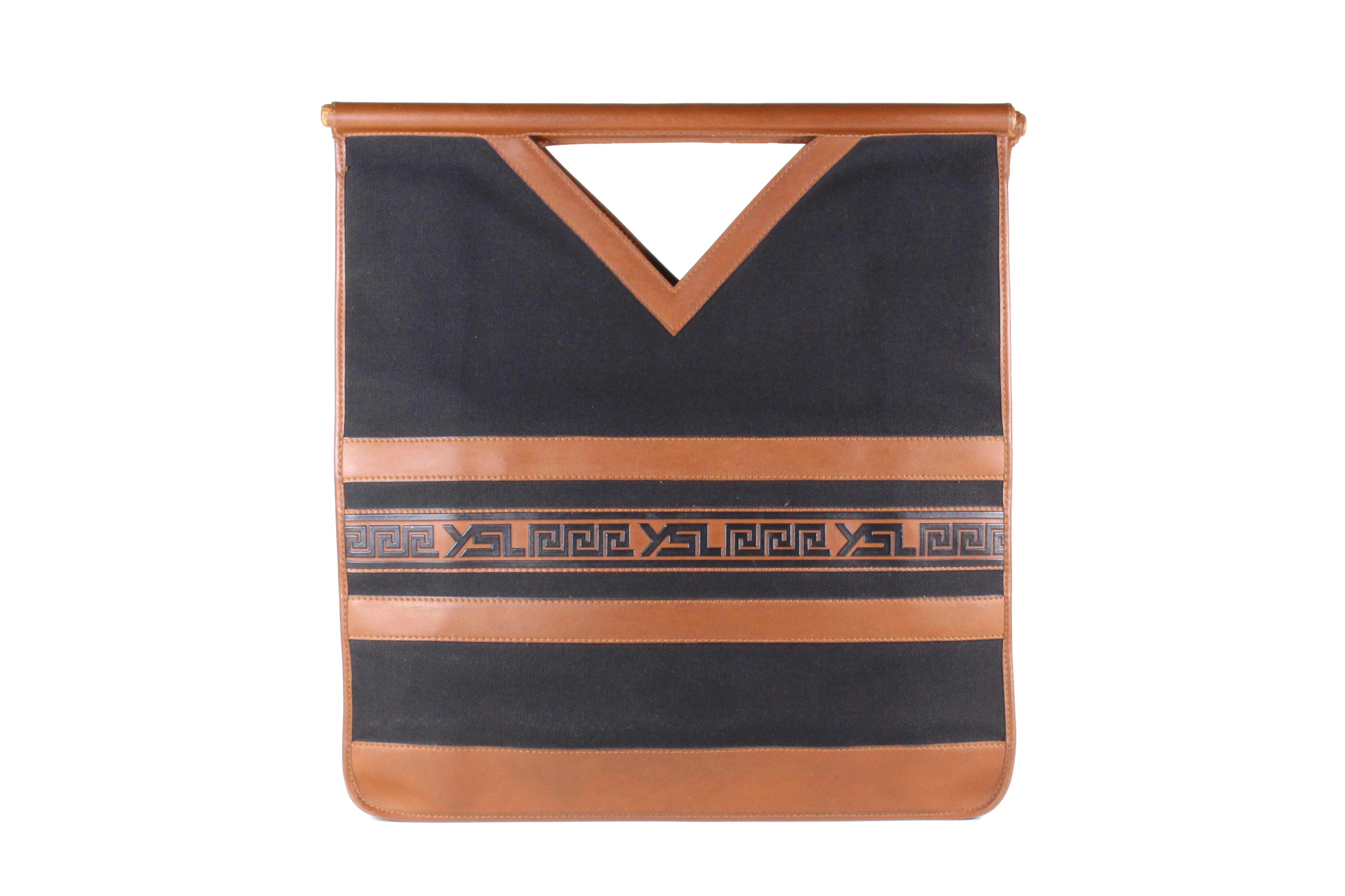 YVES SAINT LAURENT foldable envelope clutch bag