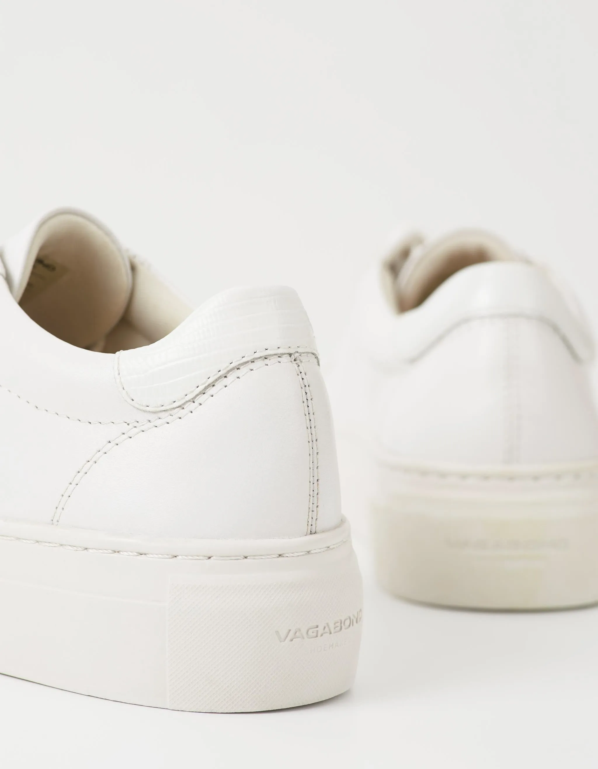 Zoe Platform Sneaker in White